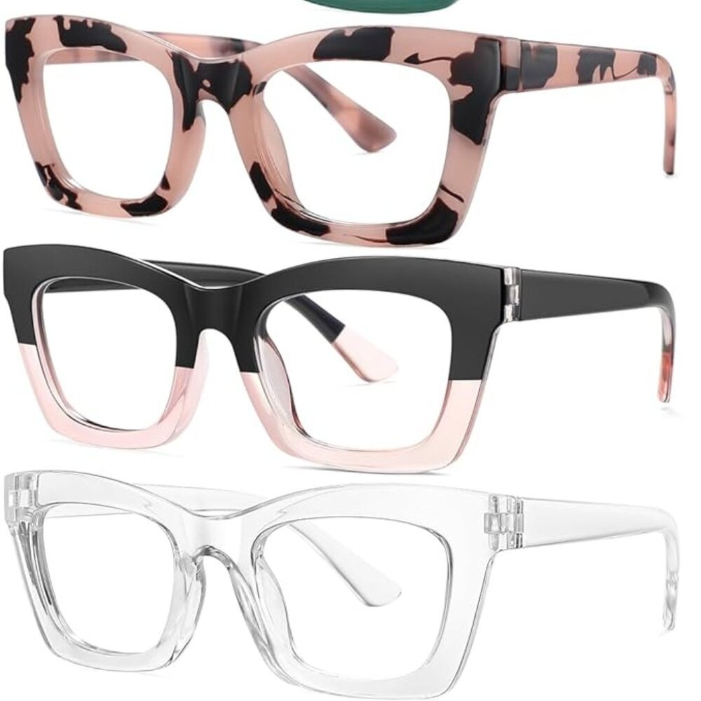 Blue Light Blocking Reading Glasses, .50 - Picture 2 of 12